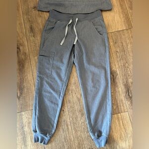 FIGS Technical Collection Scrub Pants | XS | Gray | EUC